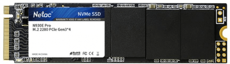 SSD накопитель Netac N930E Pro M.2 2280 512 ГБ (NT01N930E-512G-E4X) - купить в 4Tcomputer (FBS), цена на Мегамаркет