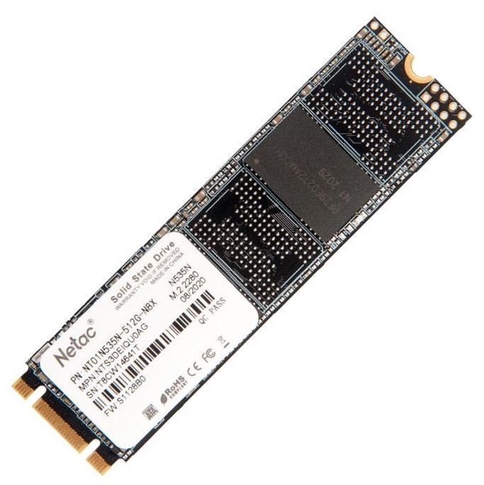 SSD накопитель Netac N535N M.2 2280 512 ГБ (NT01N535N-512G-N8X) - купить в АБСОЛЮТ ТРЕЙД Москва (со склада СберМегаМаркет), цена на Мегамаркет