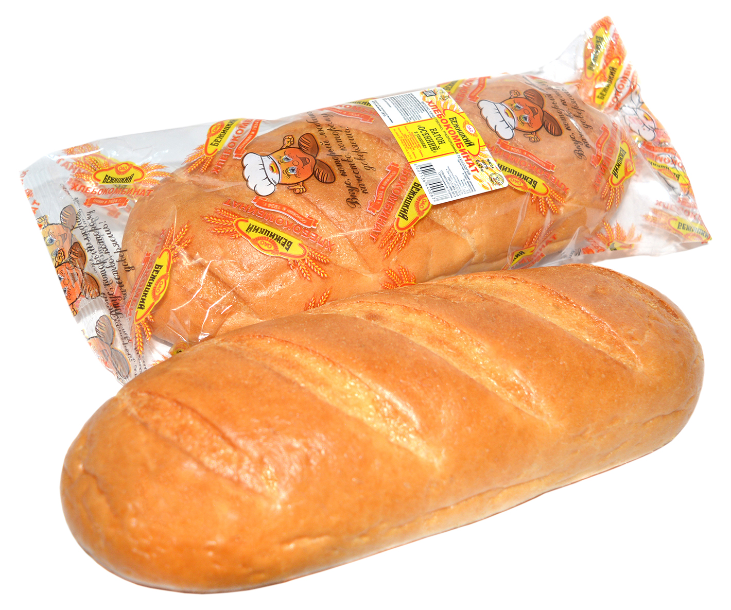 Хлеб серый, Бежицкий, Осенний, 350 г
