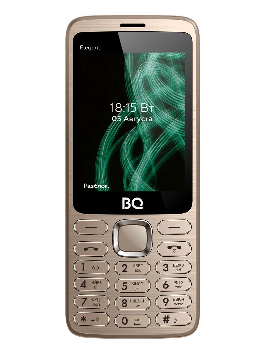 Мобильный телефон BQ Mobile BQ-2823 Elegant Gold - отзывы покупателей на  Мегамаркет