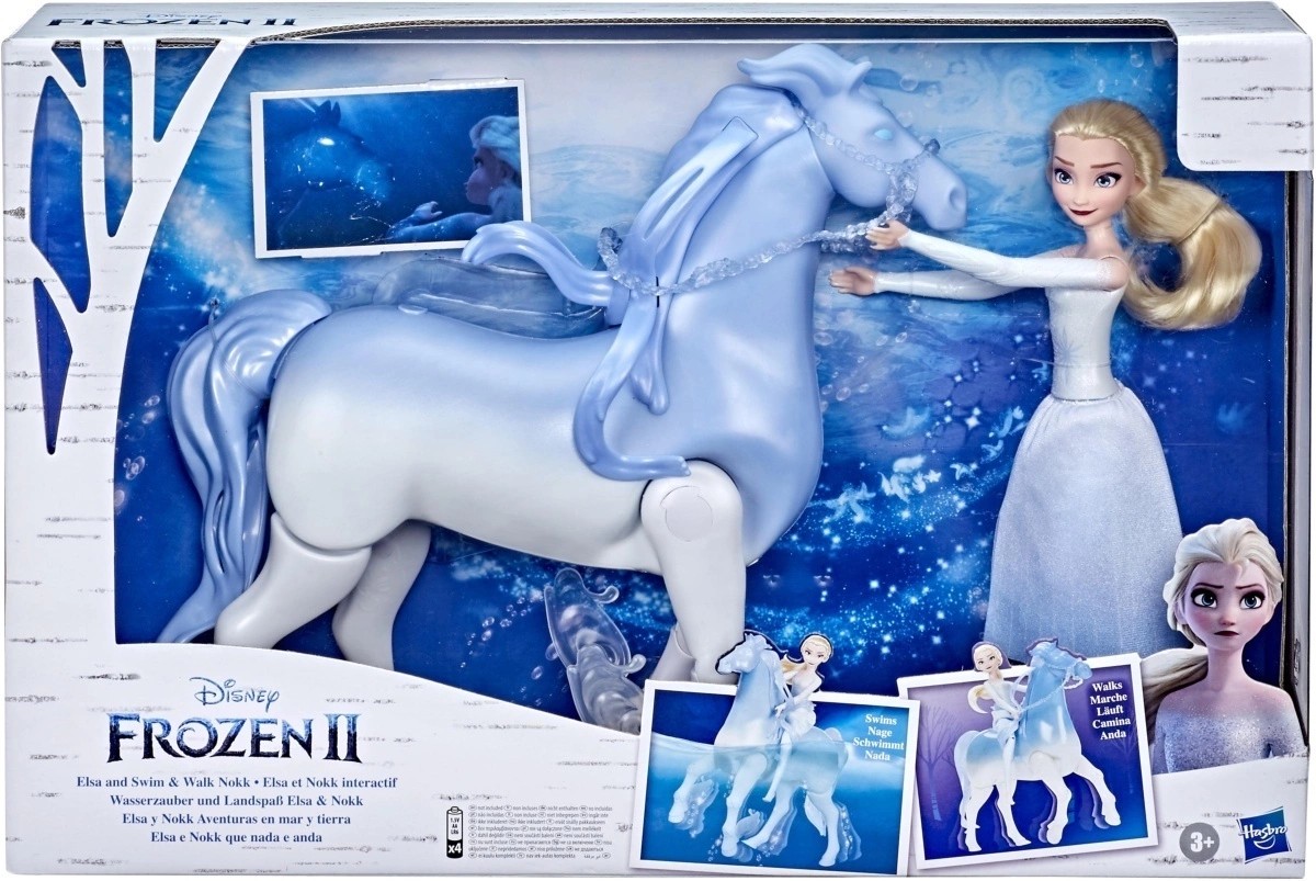 Отзывы о кукла Hasbro Disney Frozen Холодное сердце 2 Эльза и Нокк - отзывы  покупателей на Мегамаркет | интерактивные куклы E67165L0 - 100028090623