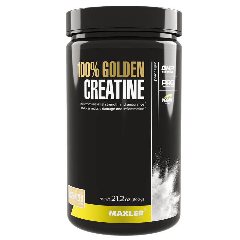 Креатин MAXLER 100% Golden Micronized Creatine (600 г) - купить в Awesome Sportpit, цена на Мегамаркет