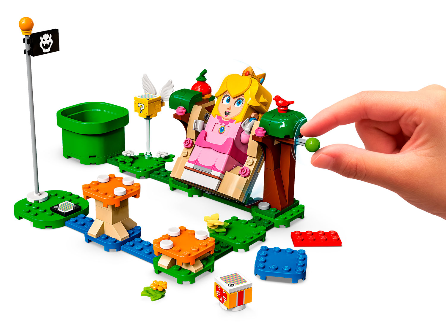 Купить конструктор LEGO Super Mario Приключения вместе с Пич 71403, цены на  Мегамаркет | Артикул: 600006576534