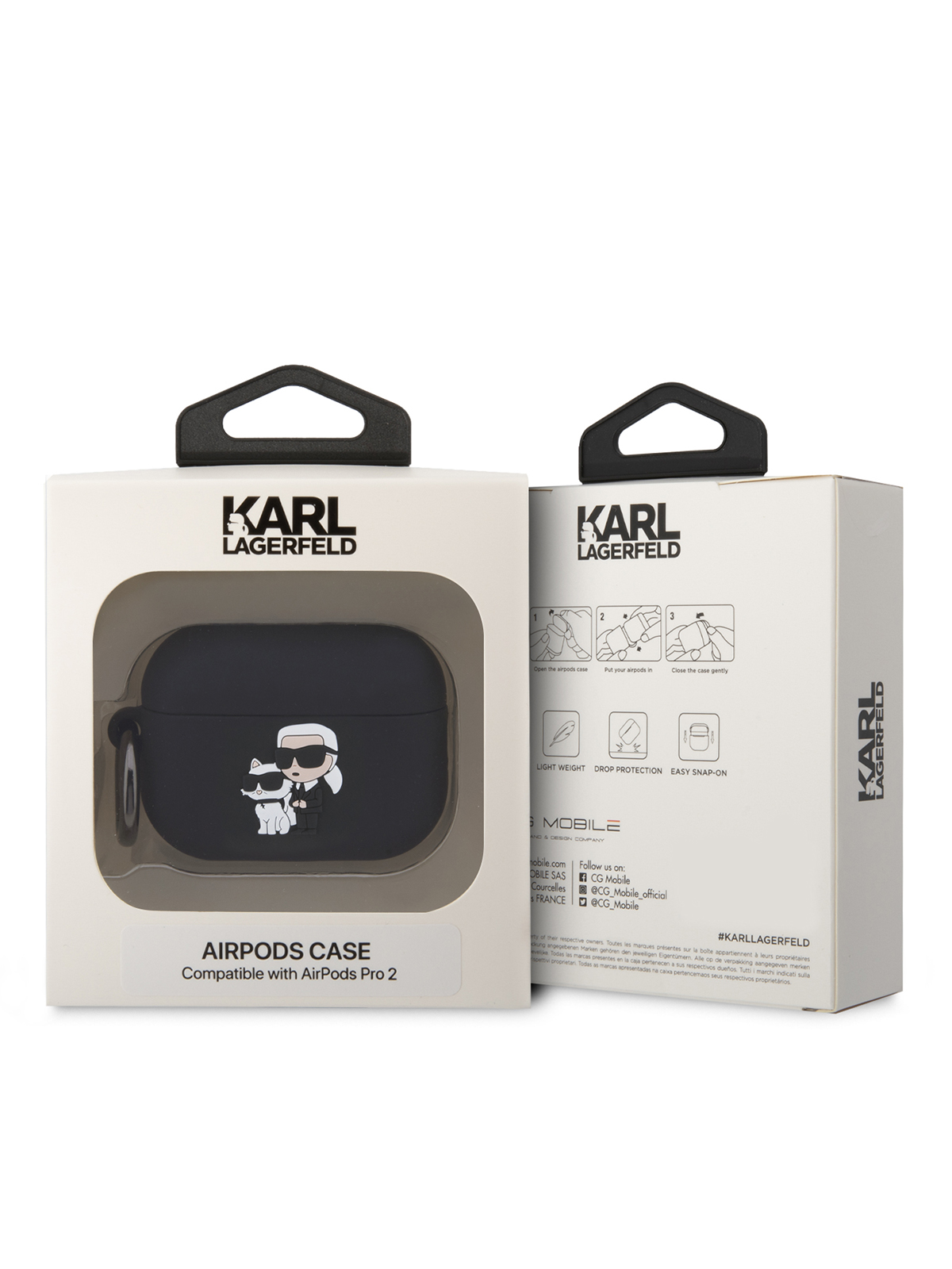 Karl Lagerfeld чехол для AIRPODS.