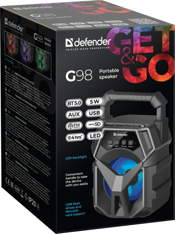 Портативный дефендер. Колонка Defender g98. Портативная акустика Дефендер. Defender колонки активные 2.0. Переносная колонка Дефендер.