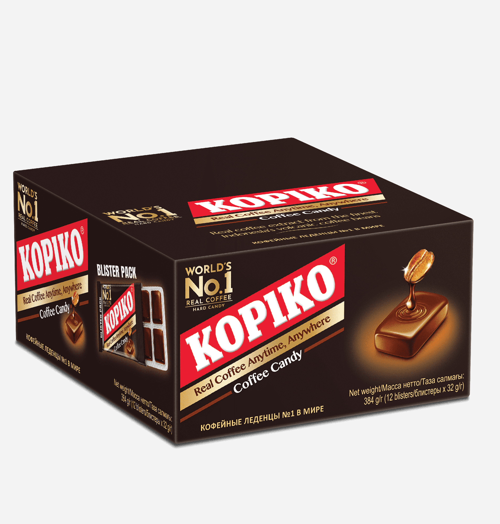 Леденцы кофейные Kopiko Coffee Candy, 12 блистеров - отзывы покупателей на маркетплейсе Мегамаркет | Артикул: 600013069001