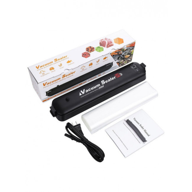 Вакуумный упаковщик Vacuum Sealer VAC1361 Black - отзывы покупателей на маркетплейсе Мегамаркет | Артикул: 600003660909