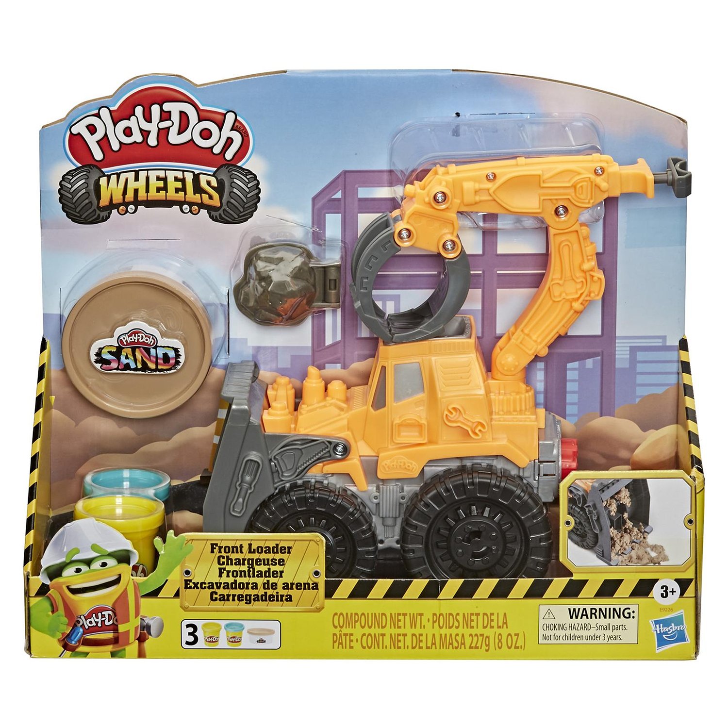 Игровой набор с пластилином Hasbro Play-Doh Wheels Погрузчик E9226