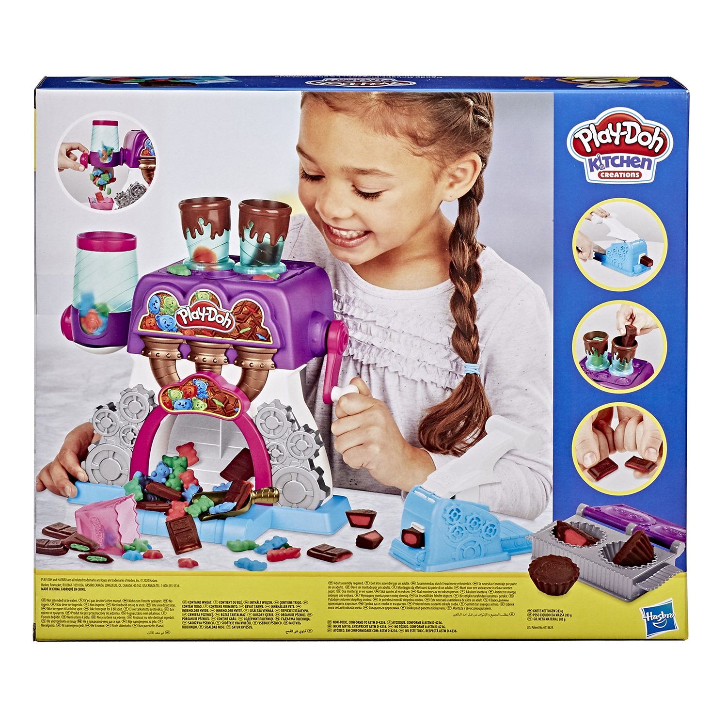 Игровой набор с пластилином Hasbro Play-Doh Конфетная фабрика E9844