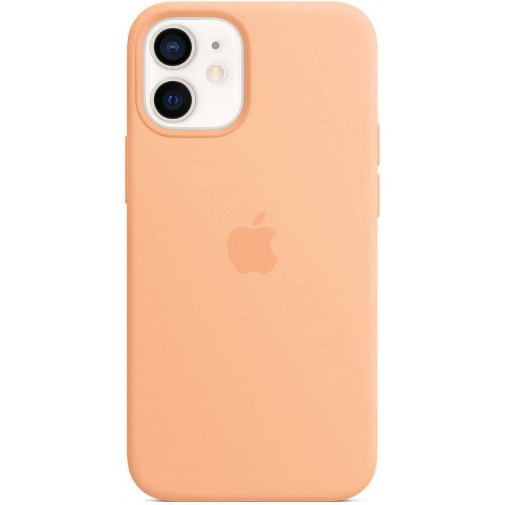 Чехол Apple для смартфона iPhone 12 mini Silicone Case MagSafe Cantaloupe  (MJYW3ZE/A) - отзывы покупателей на маркетплейсе Мегамаркет | Артикул:  100028481603