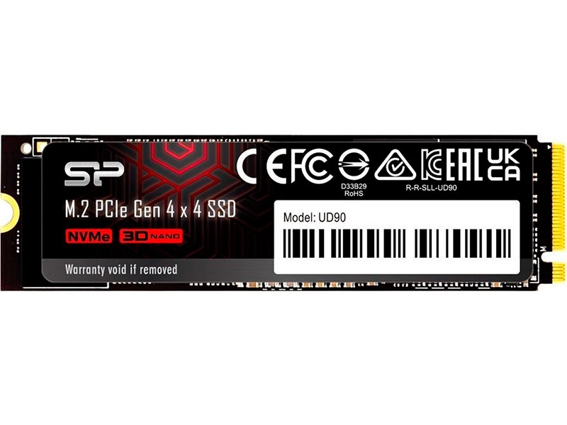 SSD накопитель Silicon Power UD90 M.2 2280 500 ГБ (SP500GBP44UD9005) - купить в Ситилинк, цена на Мегамаркет
