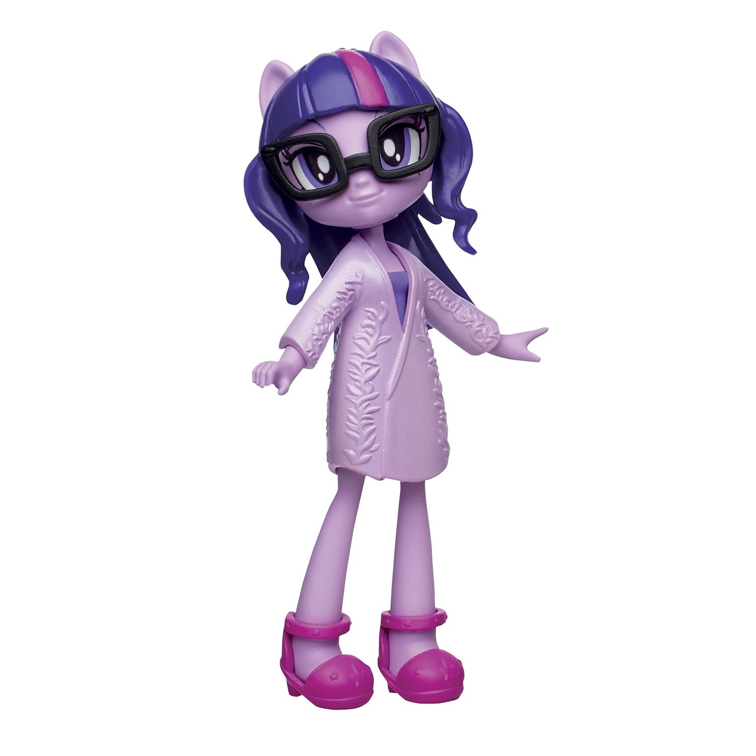 Купить кукла Hasbro My Little Pony Equestria Girls Модницы Твайлайт Спаркл  + DJ Pon-3, цены на Мегамаркет