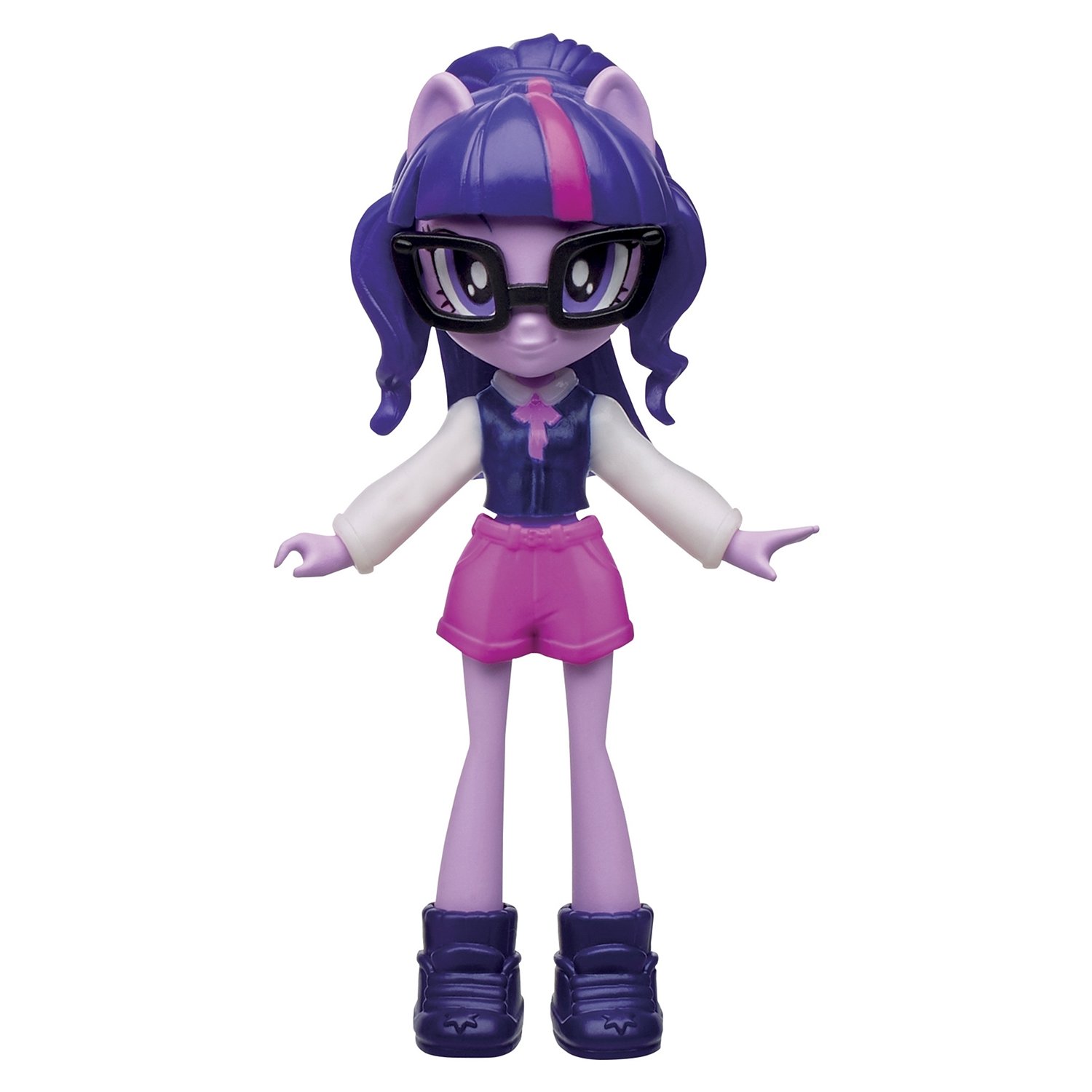 Купить кукла Hasbro My Little Pony Equestria Girls Модницы Твайлайт Спаркл  + DJ Pon-3, цены на Мегамаркет