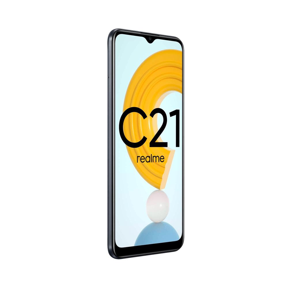 Смартфон Realme C21 4+64GB Cross Black (RMX3201) - отзывы покупателей на  маркетплейсе Мегамаркет | Артикул: 100028274017