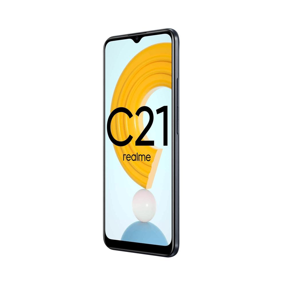 Смартфон Realme C21 4+64GB Cross Black (RMX3201) - отзывы покупателей на  маркетплейсе Мегамаркет | Артикул: 100028274017