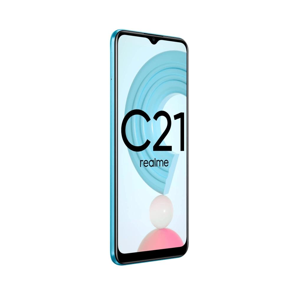 Смартфон Realme C21 4+64GB Cross Blue (RMX3201), купить в Москве, цены в  интернет-магазинах на Мегамаркет