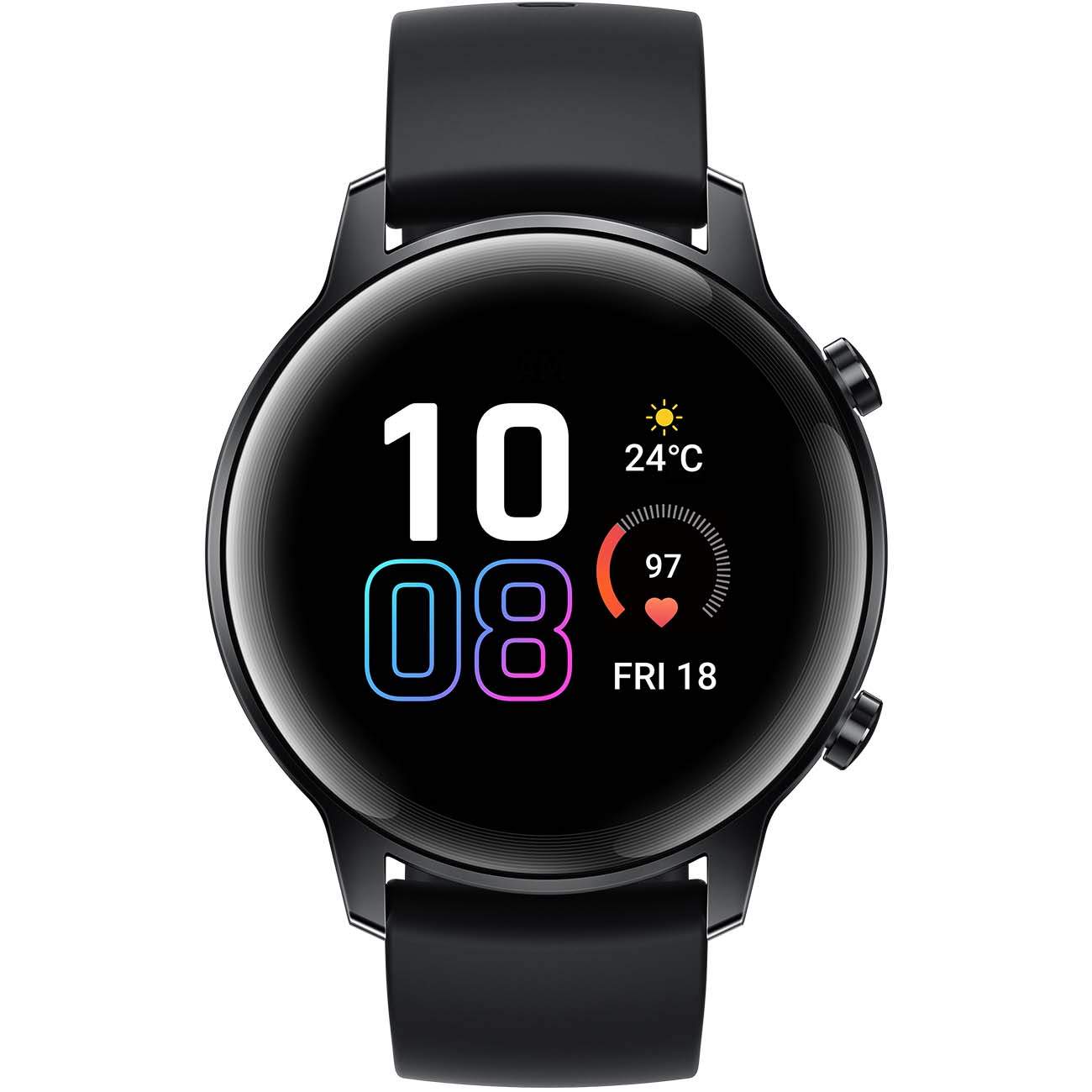 Смарт-часы Honor MagicWatch 2 Agate Black (HBE-B39) - отзывы покупателей на  маркетплейсе Мегамаркет | Артикул: 100028274030