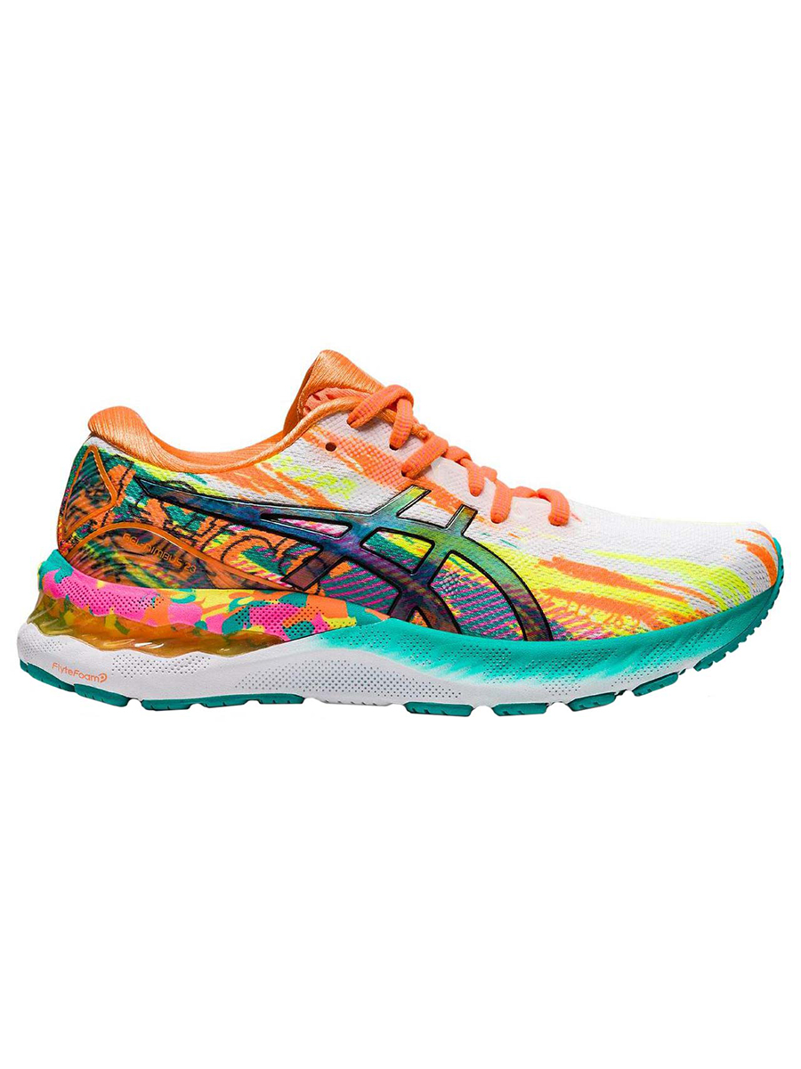 Кроссовки женские Asics Gel-Nimbus 23 Noosa разноцветные 7.5 US – купить в  Москве, цены в интернет-магазинах на СберМегаМаркет