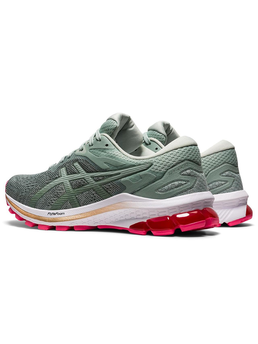 Кроссовки женские Asics Gt-1000 10 зеленые 8.5 US - купить в Москве, цены  на СберМегаМаркет