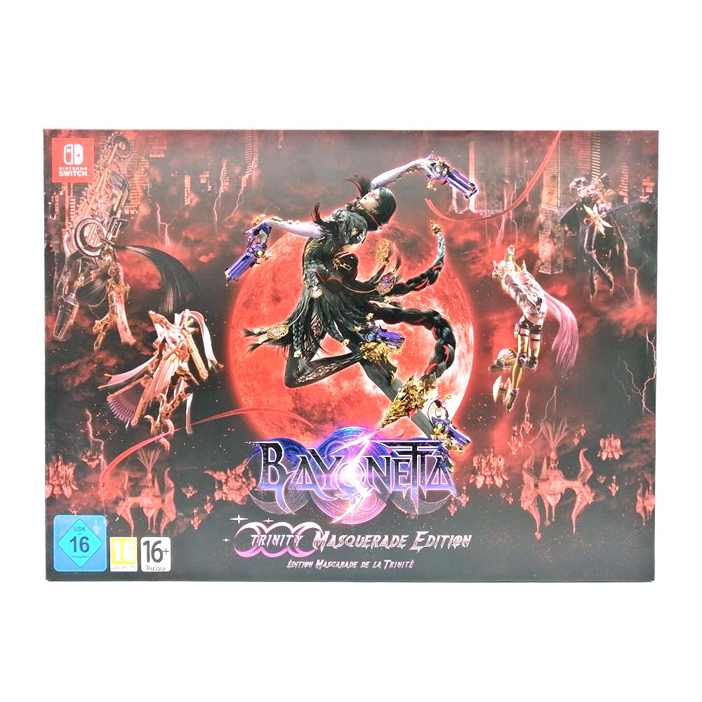 Bayonetta 3 коллекционное издание Trinity Masquerade Edition (Nintendo ...