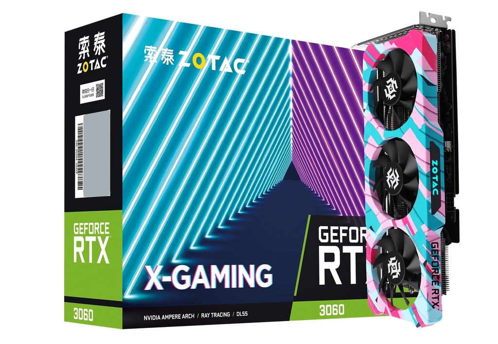 Видеокарта Zotac NVIDIA Geforce RTX 3060 X GAMING OC, купить в