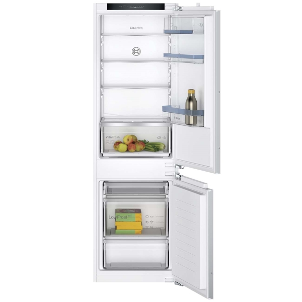 Встраиваемый холодильник Bosch KIV86VF31R серебристый, купить в Москве, цены в интернет-магазинах на Мегамаркет