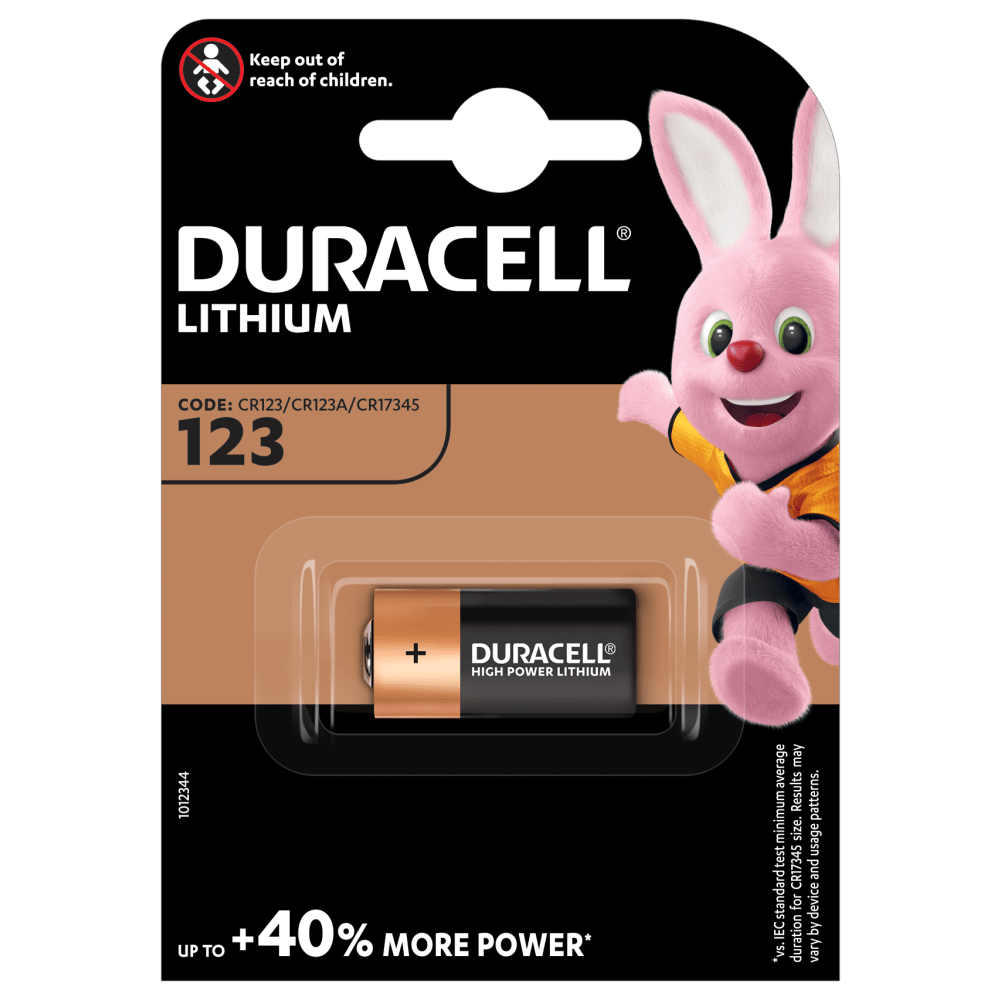 Батарейка Duracell High Power CR123 3V 1 шт. - купить в Москве, цены на Мегамаркет | 100000040642