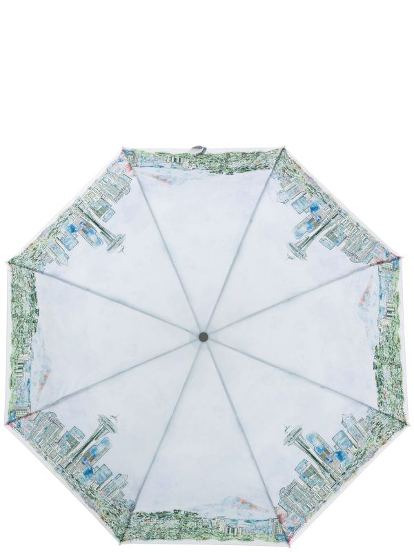 Зонт женский Eleganzza A3-05-0523LS зеленый