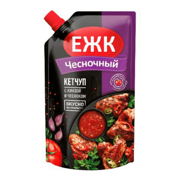 Кетчуп ЕЖК чесночный 350 г