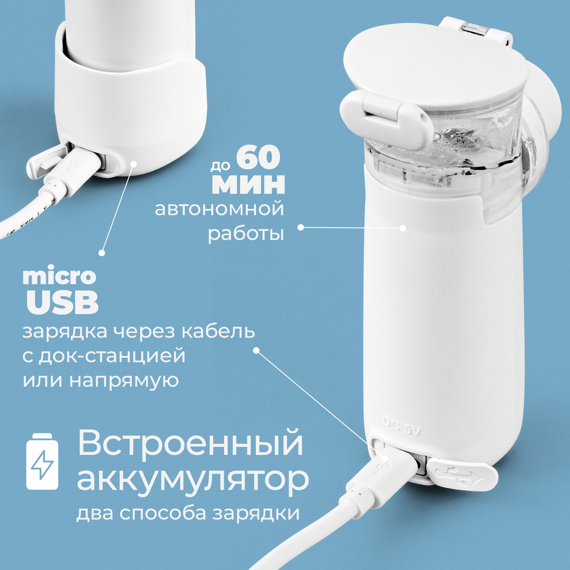 Ингалятор небулайзер меш Feellife Air Pro IX, портативный, беспроводной -  купить в интернет-магазинах, цены на Мегамаркет | ингаляторы и небулайзеры  0900-01-01