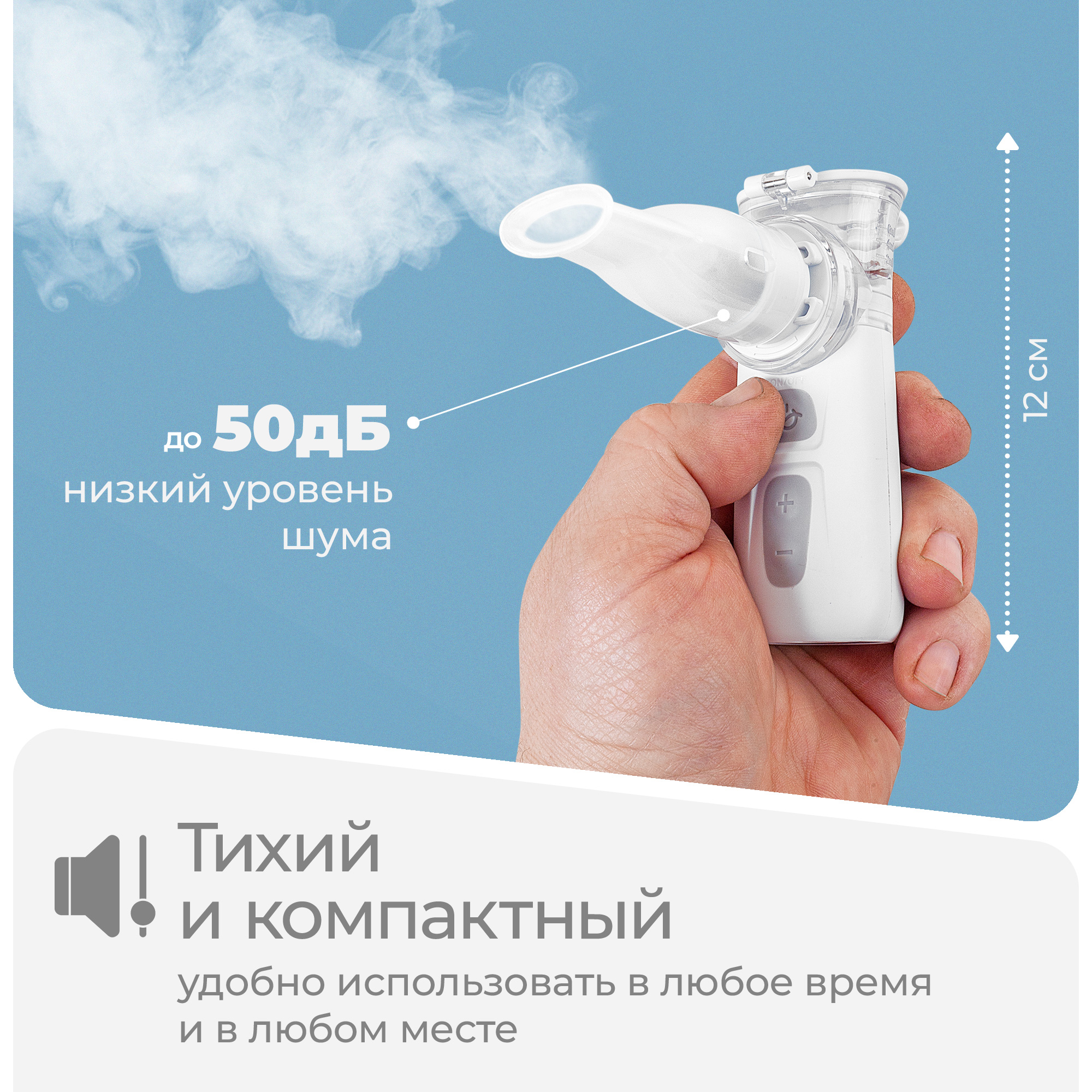 Ингалятор небулайзер меш Feellife Air Pro IX, портативный, беспроводной -  купить в интернет-магазинах, цены на Мегамаркет | ингаляторы и небулайзеры  0900-01-01