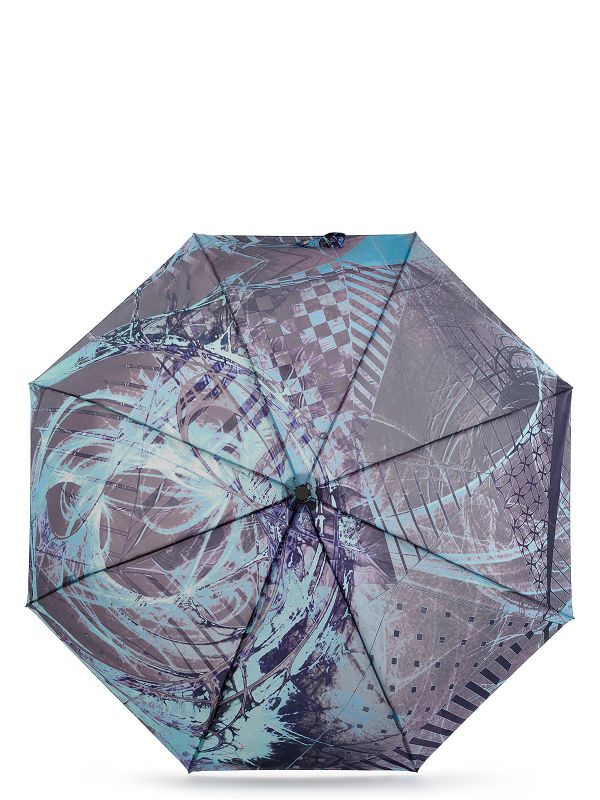 Зонт женский Eleganzza A3-05-0668LS голубой