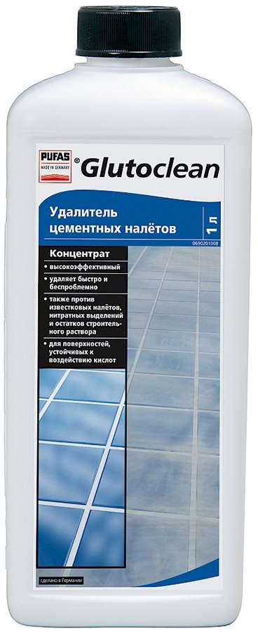 PUFAS Glutoclean №379 удалитель цементных налётов (1л) купить в интернет-магазине, цены на Мегамаркет