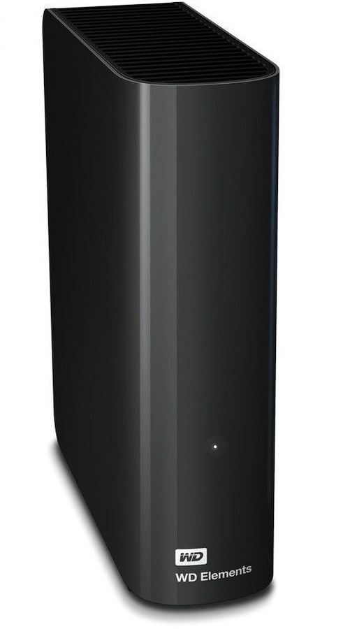 Внешний жесткий диск WD Elements Desktop 16ТБ (WDBWLG0160HBK-EESN ...