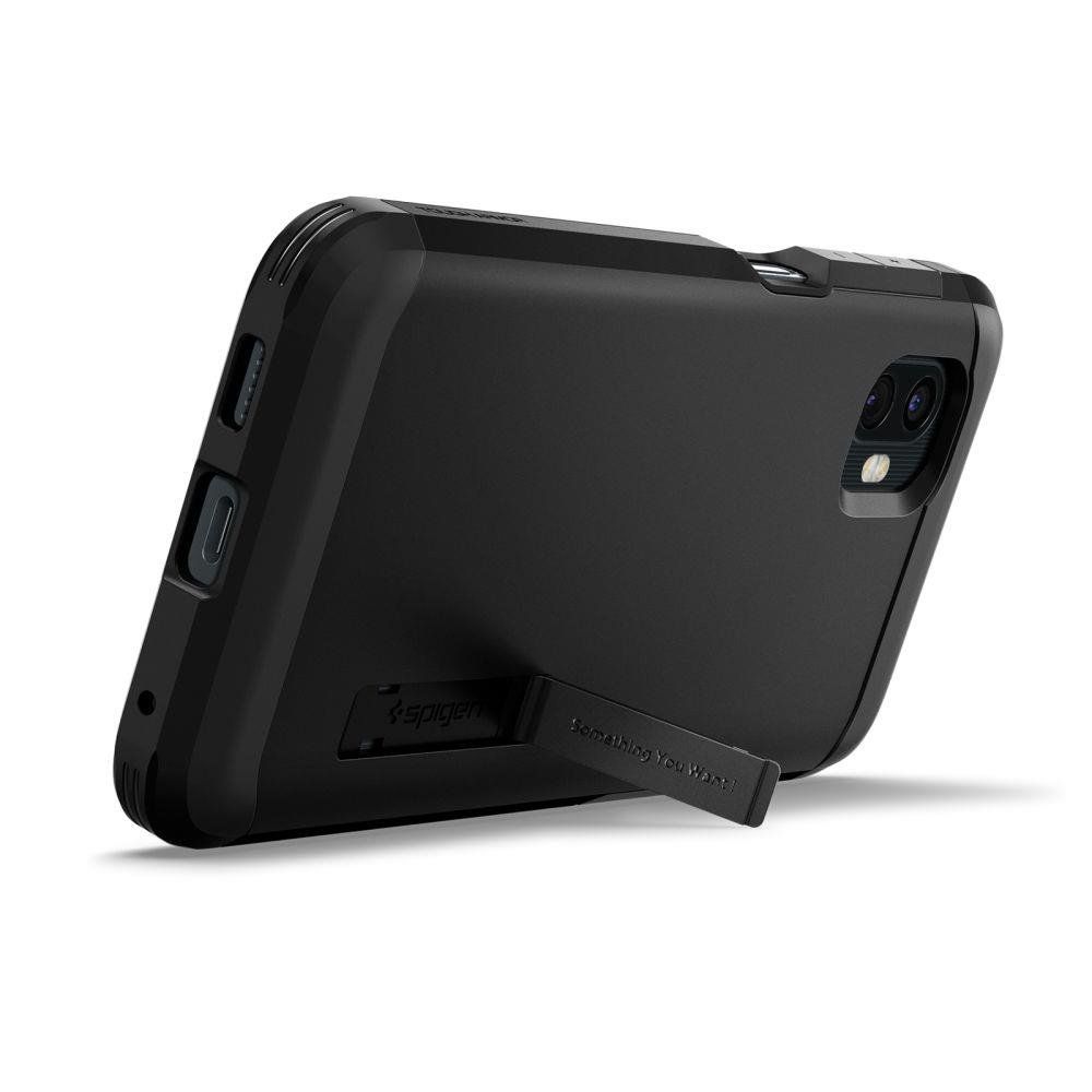 Чехол Spigen для Galaxy Xcover 6 Pro - Tough Armor - Черный - ACS04601 –  купить в Москве, цены в интернет-магазинах на Мегамаркет