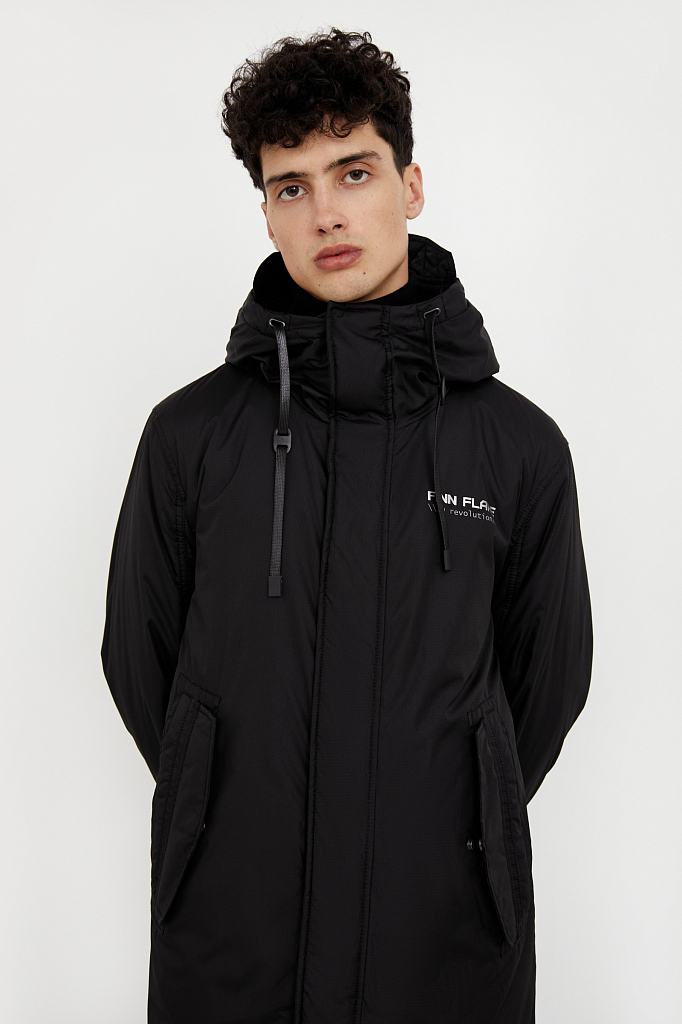 Куртка мужская Finn Flare A20-23008 черная 50
