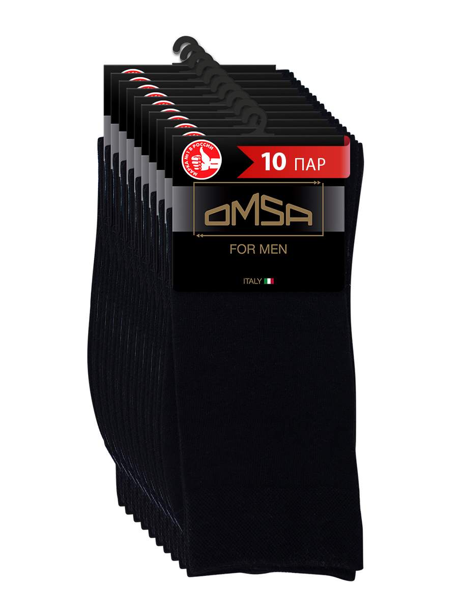 Комплект носков мужских Omsa SNL-532962 черных 42-44 - купить в Москве, цены на Мегамаркет | 100034323983