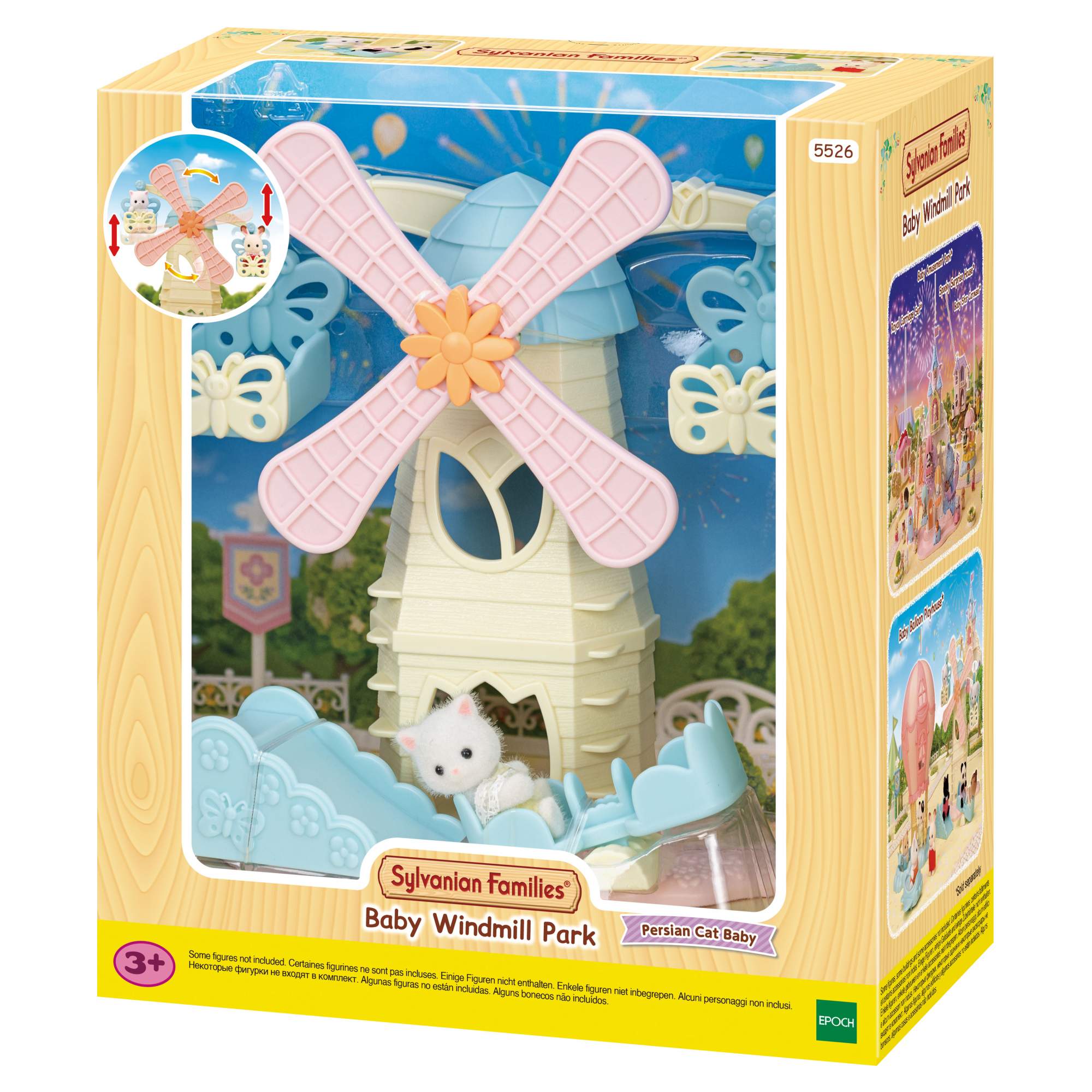 Игровой набор Sylvanian Families «Игровая площадка Ветряная мельница» 5526  – купить в Москве, цены в интернет-магазинах на Мегамаркет