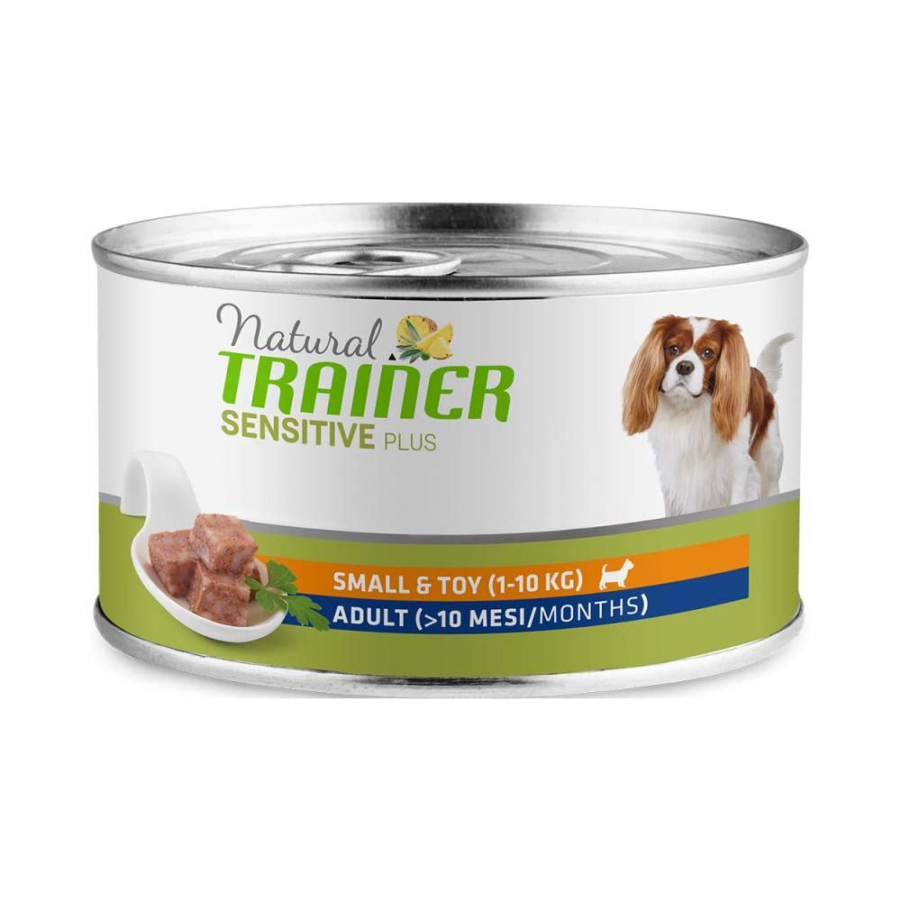 Влажный корм для собак TRAINER Sensitive , ягненок, рис, 1шт, 150г