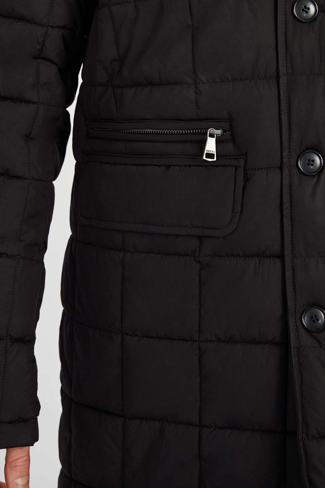 Зимняя куртка мужская Baon B541508 черная 3XL
