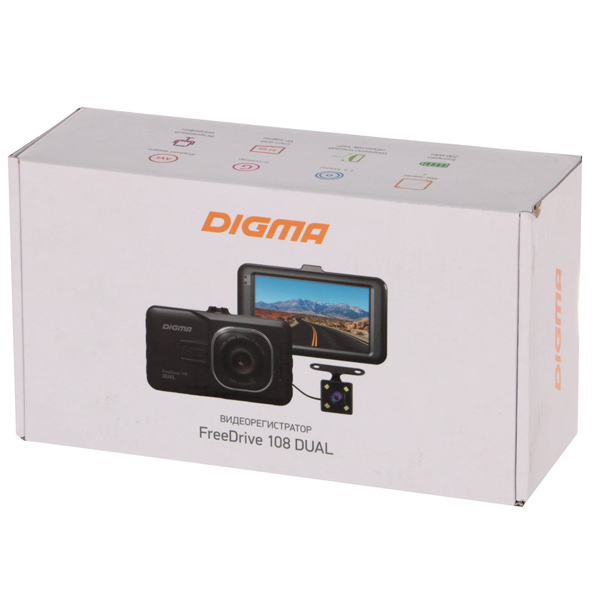 Видеорегистратор digma freedrive 108 dual инструкция