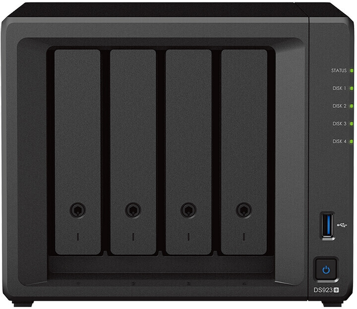 Сетевое хранилище данных Synology DS923+ Black (SKLADRS027)