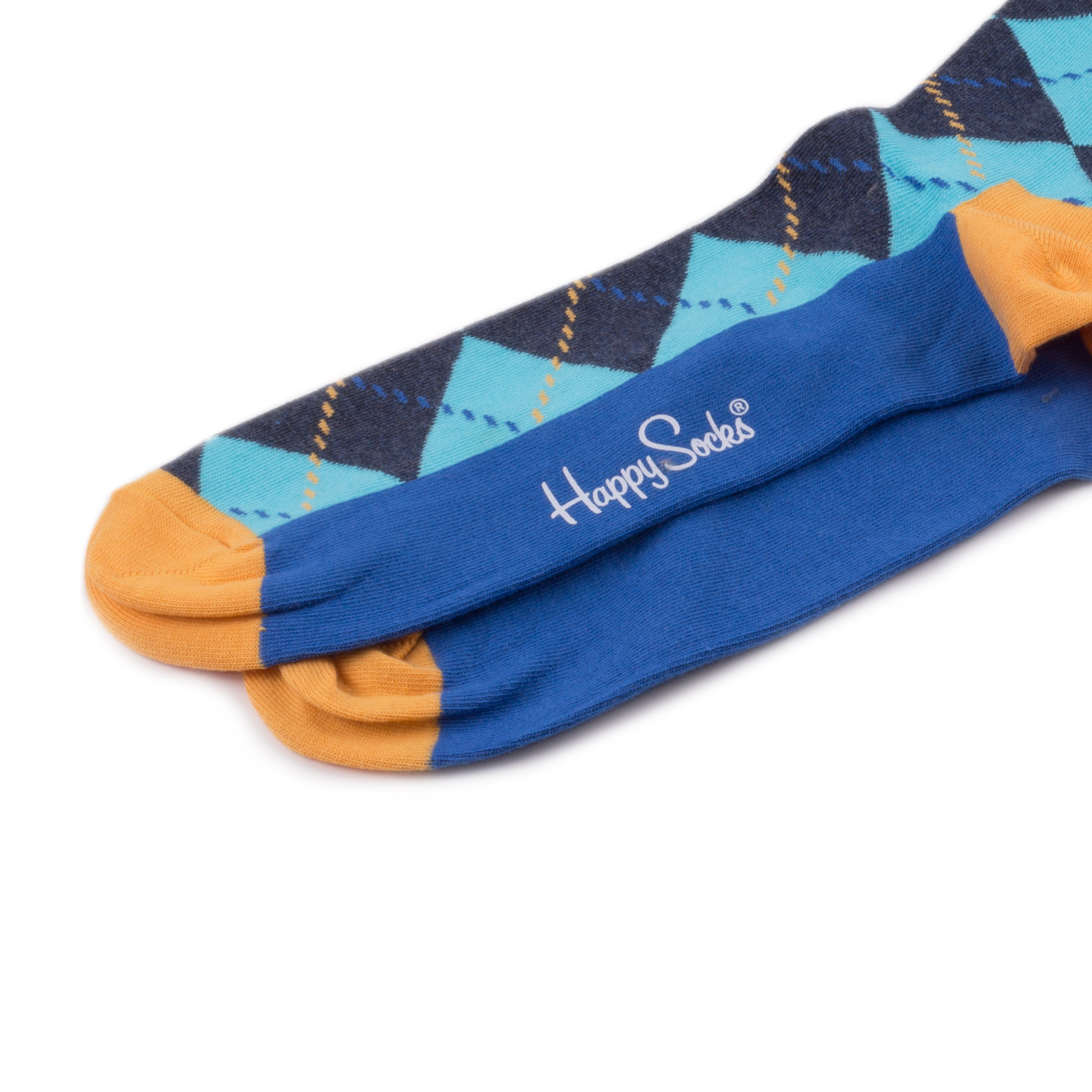 Носки Happy Socks Argyle синие 41-46