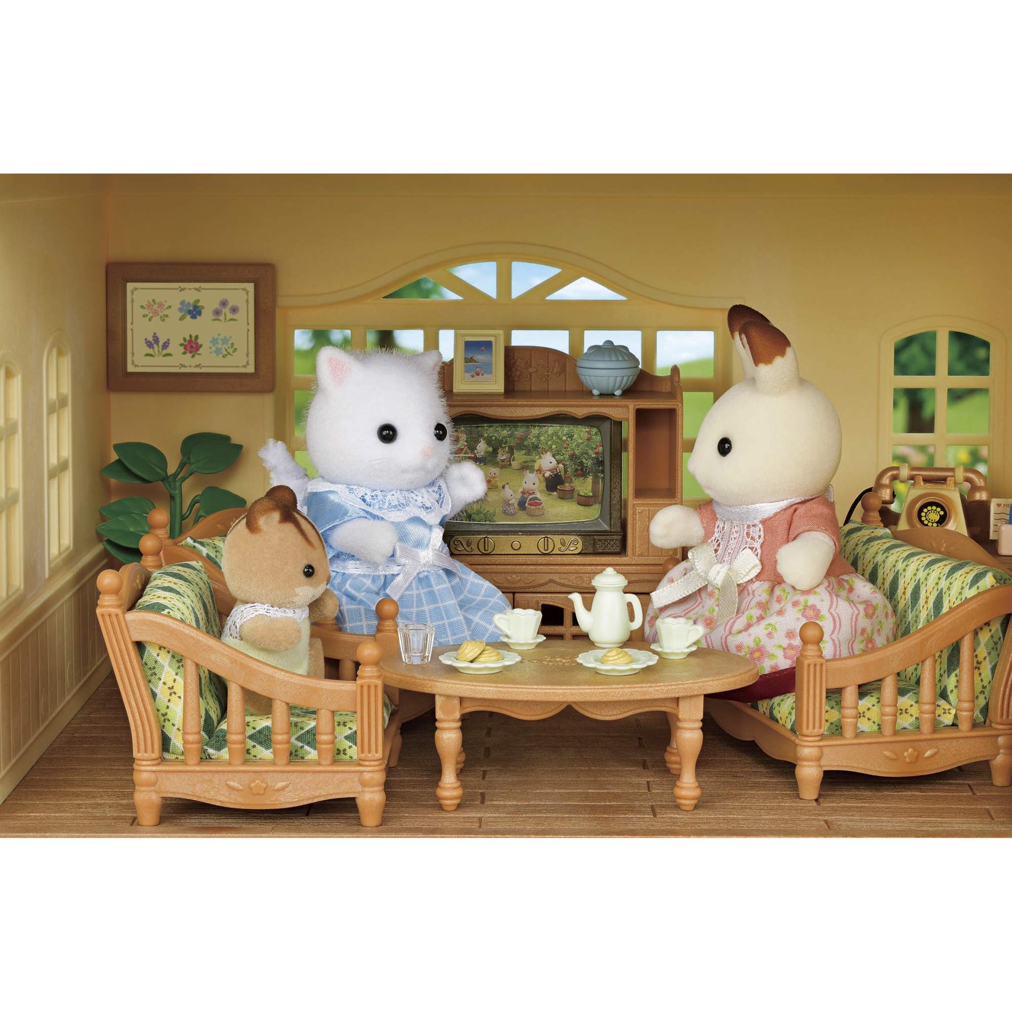 Игровой набор Sylvanian Families Большой дом с навесом для машины 5669 –  купить в Москве, цены в интернет-магазинах на Мегамаркет