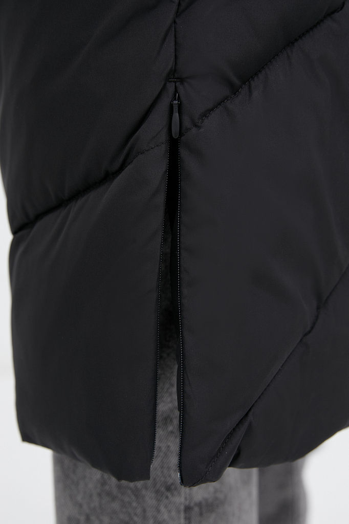 Пальто женское Finn Flare FWB11010 черное XL