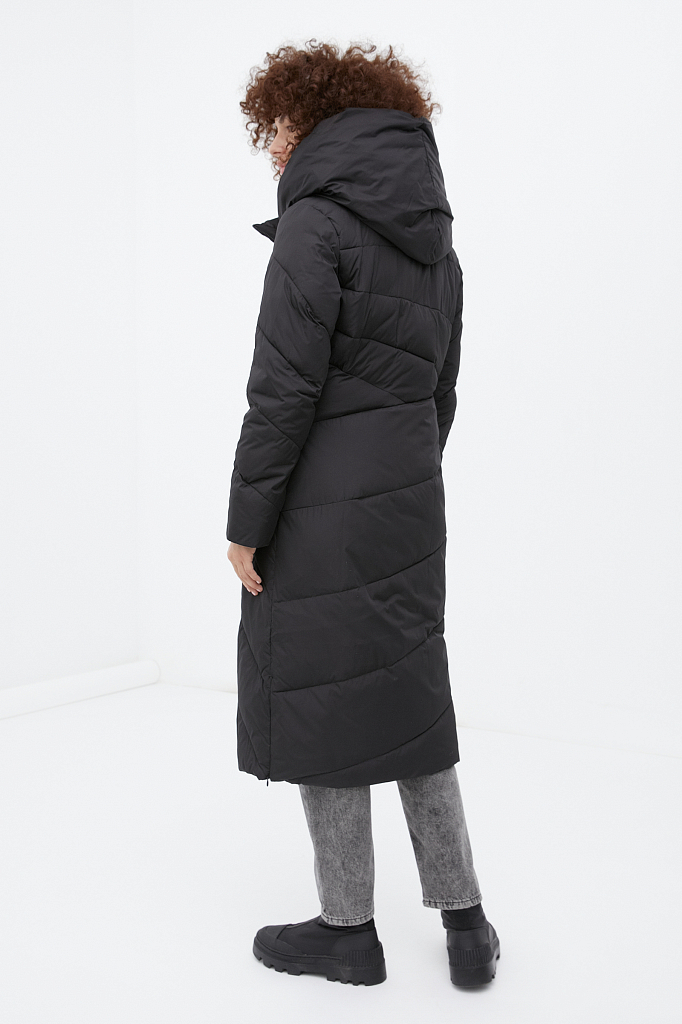 Пальто женское Finn Flare FWB11010 черное M