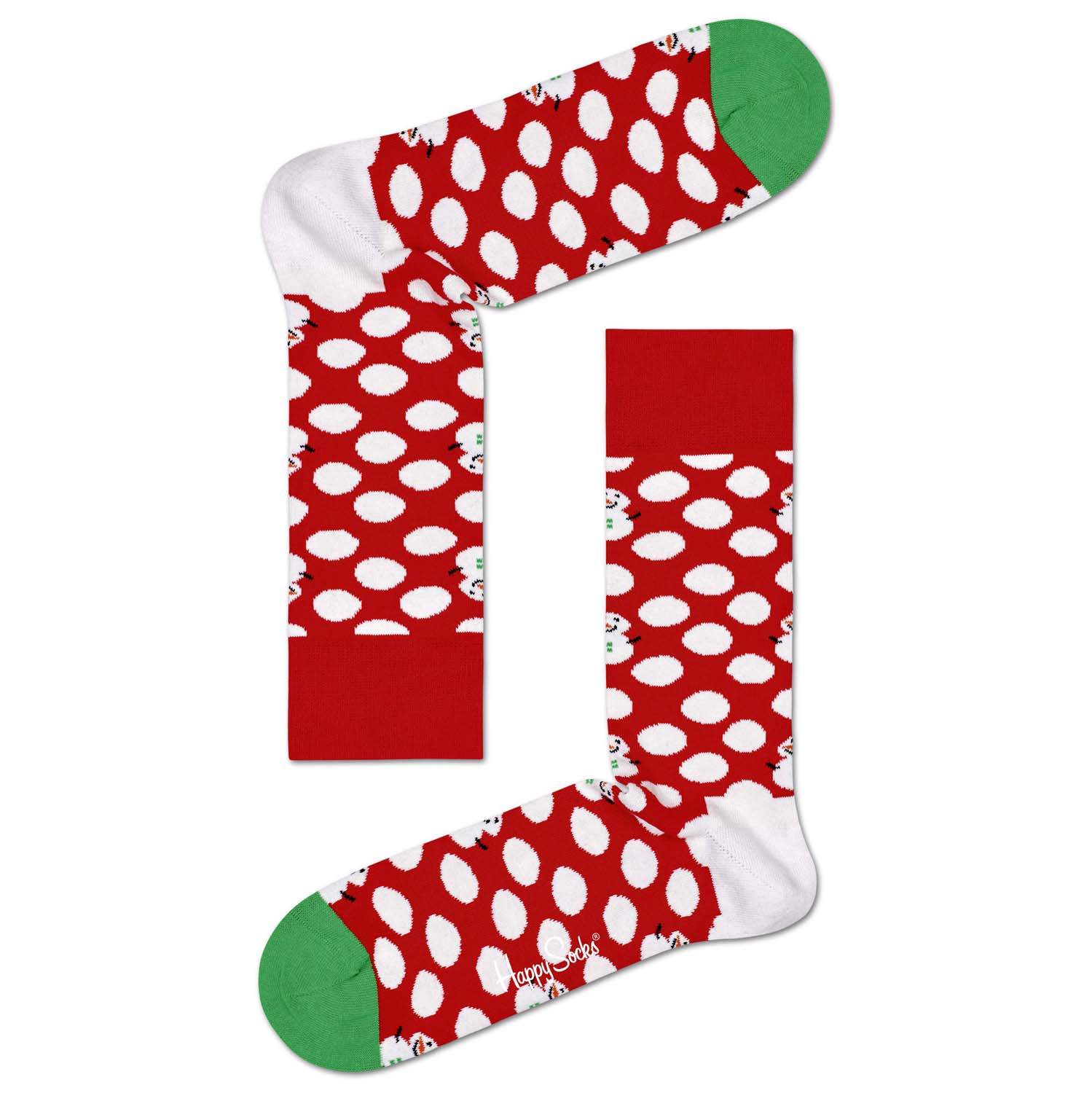 Подарочный набор носков унисекс Happy Socks Holidayв зеленый 41-46