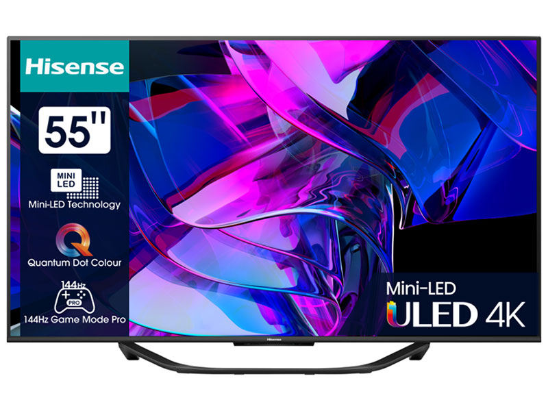 Телевизор HISENSE 55U7KQ (2023), 55"(139 см), UHD 4K - отзывы покупателей на маркетплейсе Мегамаркет | Артикул: 100060683066