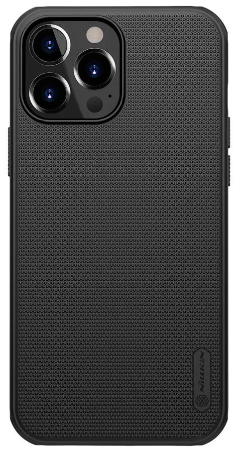 Пластиковый чехол Nillkin Super Frosted Shield Magnetic для iPhone 13 Pro Maxчерный - купить в RosCase, цена на Мегамаркет