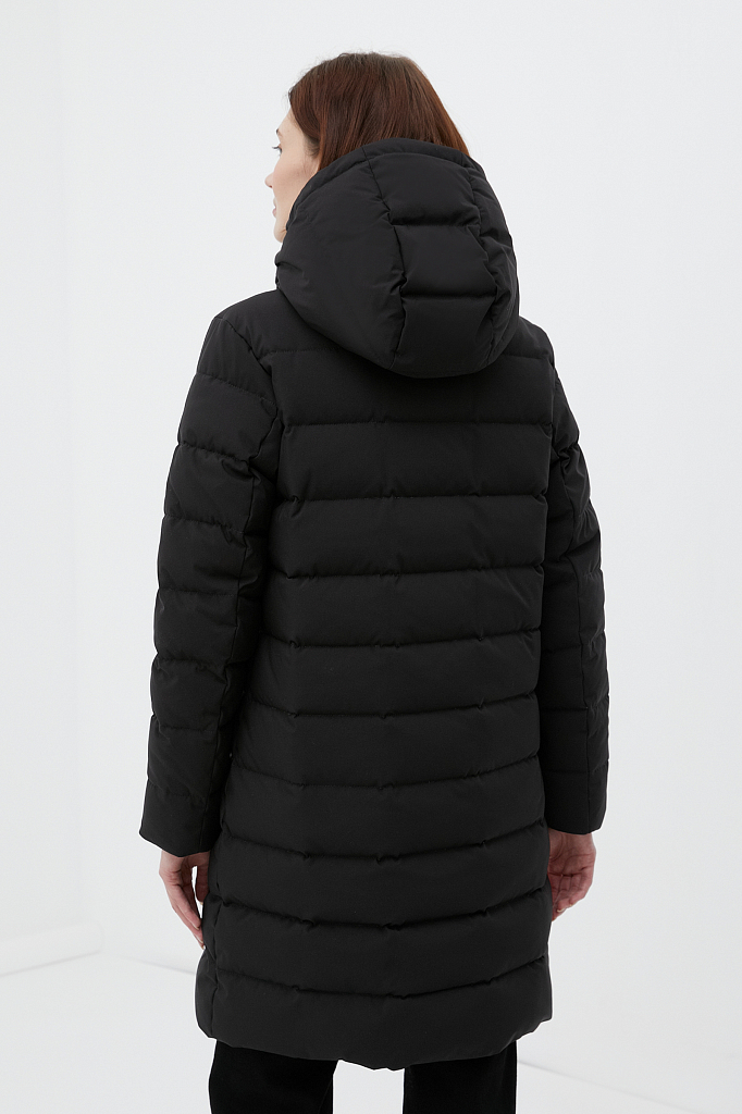 Пальто женское Finn Flare FWB110122 черное S